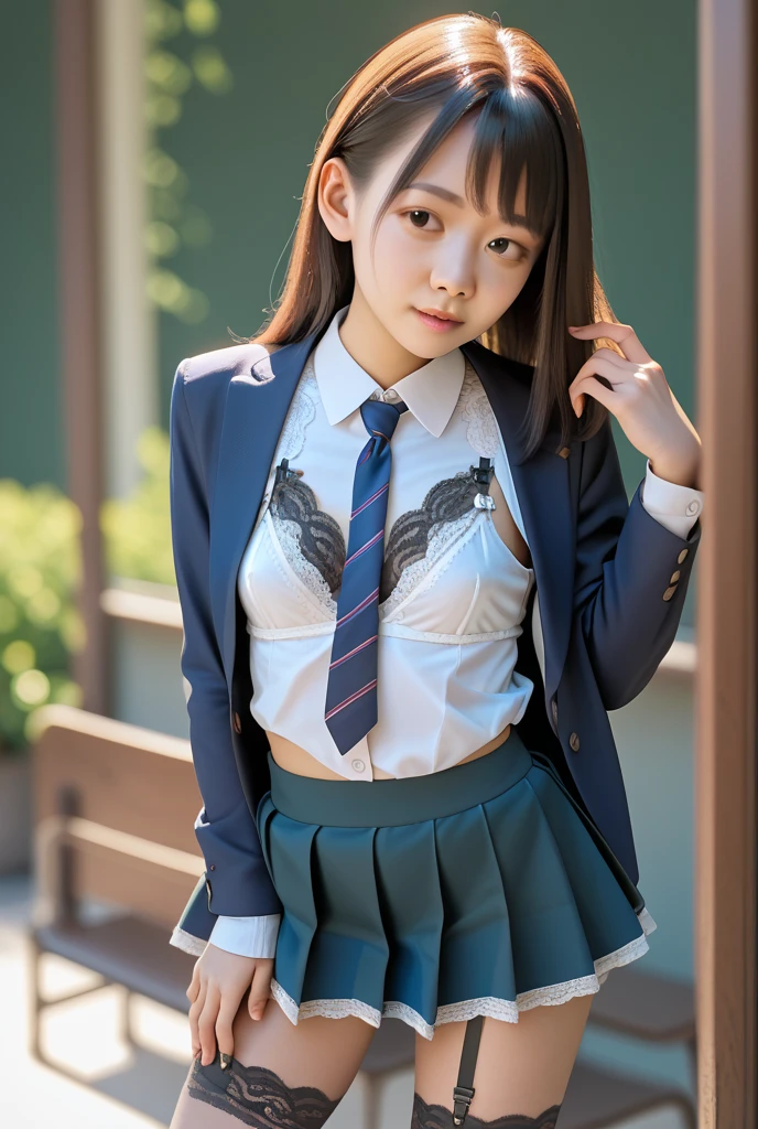 (8k, Highest quality, masterpiece: 1.2), (Realistic, photoRealistic: 1.2), sitting, (Panty shot)))), (Spread your legs)))), alone, 15 years old, (((日本のhigh school girl: 1.6))), In the classroom, Wet, Gaze at the viewer, (sit: 1.5), loafers, smile, Big Breasts, Beautiful Eyes, An empty classroom, high school girl, (short hair :1.1), Panty shot, Spread your legs, Thigh, ((Grey no-tuck mini skirt:1.5)) ,((Gray High School Blazer)), White panties, socks, Knee-length, White shirt, loafers, Realistic, ((小馬鹿にしたsmile :1.5)), ((laugh at:1.2)), lips, Brown eyes, ((Red ribbon around neck)), ((Neat no-tuck Keio skirt)), 茶色のloafers, masterpiece, Highest quality, Ultra detailed face, (((Panties that look like they can be seen))), (((Spread your legs))), ((Like peering into someone's face)), (((Raise one knee))), (((みずみずしいThigh))), squat,(((Spread your legs))), (((膝を上げてsit))), しゃがみPanty shot, Ahegao, (((Tongue out))), ahegao, Stick your tongue out, (((Fresh calves))), loafers, (((フリル付きsocks))), I can see your pants, whole body, (((しゃがんだwhole body))), On my knees, 白い清楚なsocks, loafersを履いた, (膝立ててsit),