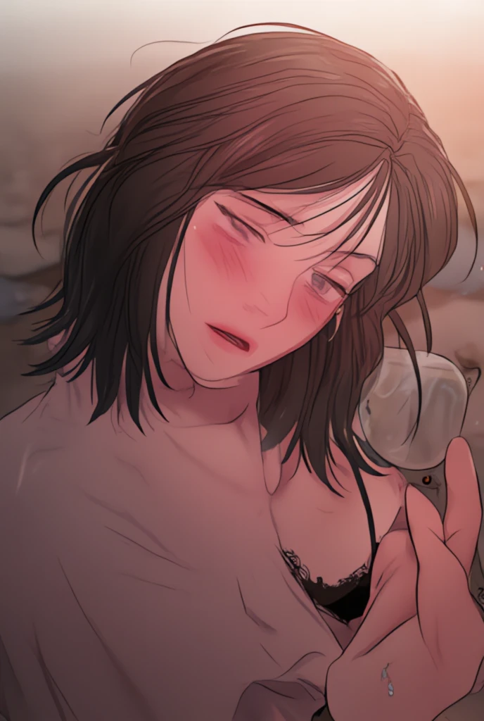 (masterpiece:1.4), high quality, high definition, sharp focus, detailed face, anime, best quality, 4k, 8k, absurd resolution, (intricate detail:1.5), detailed hands, detailed eyes, animation, illustration, highly detailed, highres, extremely detailed, <lora:ETO_OCC002:0.7> ETO_OCC, black hair, curly hair,longhair, thick eyebrows, <lora:hyperdenoiser_v090:0.6>, (looking at viewer:1.6), (plump), (hazel eyes:1.3), (parted bangs:1.4), <lora:mesugaki-10:0.6>, smiling,  smug, <lora:ETO_OC:0.2> ETO-OC, <lora:sensualface_type1:0.6>, gasping, ecstasy, seductive smile,  <lora:perfetfingers:1>, 1girl, breasts, skindentation, <lora:xlgirls:0.8> xlgirls <lora:handhold-left-v1-wasabiya:1> holdhl, pov, holding hands, dress