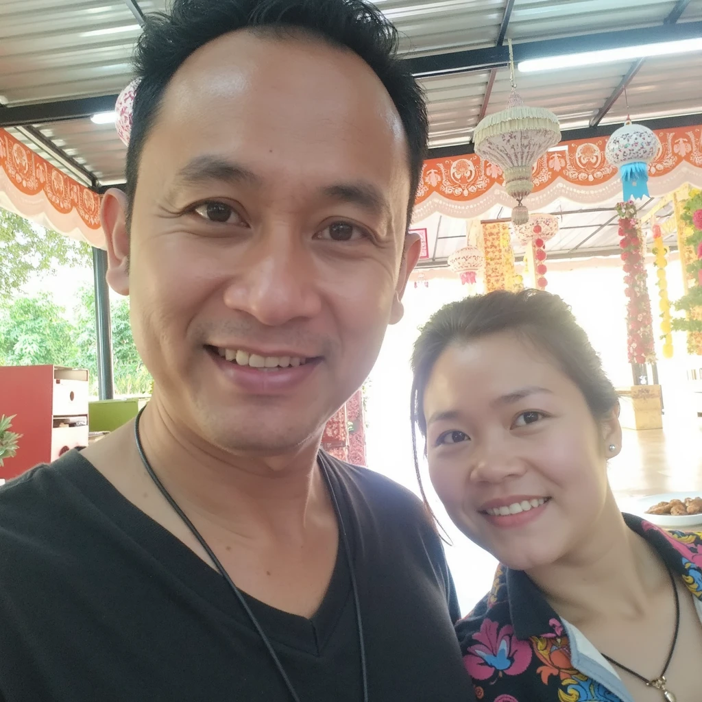 indonesia man, and woman,