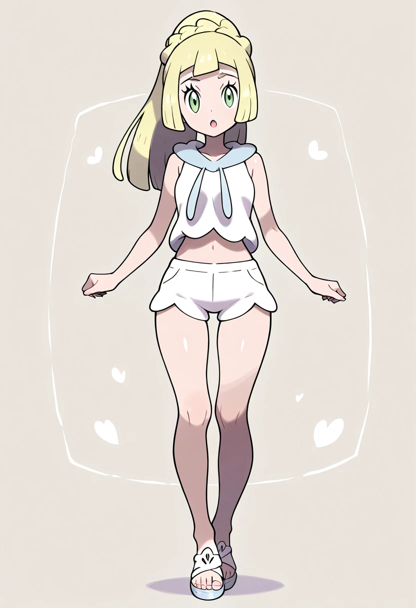(masterpiece, best quality, high resolution: 1.4), 1girl, woman, star butterfly, horn headband, smile, looking at viewer, pink bikini, micro bikini