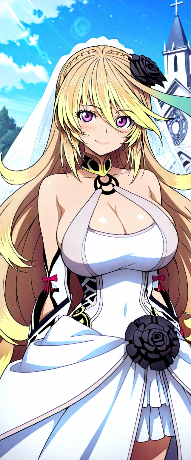 ((Colossal tits)) Big breasts ((with eyes, highlights)) Blonde White skin Long hair Dancer Boobs Sexy Moonlit night Lake Dancing figure