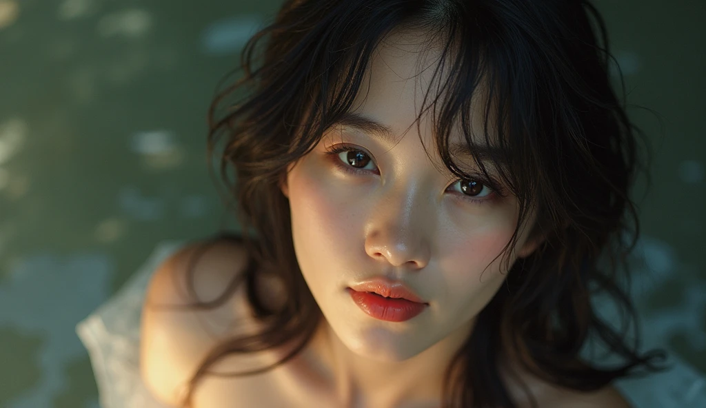 32k、High resolution、Natural light color gradation、Realistic lighting、Soft Light、Ray Tracing Technology、Backlight、Fine shading、Three-dimensional effect of the face、Film Grain Effect、Fine details、natural、Delicate light and shadow、Sharp details、Highest quality realistic textures、Smooth, glowing skin、Delicately expressing pores and fine hairs、A natural pale pink complexion on the cheeks、Black straight hair、Shoulder length、Bangs reach the eyebrows、Each and every hair is drawn in detail、Has a natural shine、Shines where light hits、Big brown eyes、The iris pattern is depicted in detail.、The pupil is clearly visible in the center、The light from the window reflects in your eyes、The reflection of light gives the eyes a little sparkle、Thin blood vessels are visible in the whites of the eyes around the pupils.、Adding Realism、Each long eyelash is carefully drawn.、Naturally shaped eyebrows、The flow of hair is clearly visible、With a bright smile、I can see my pure white teeth、Lips are naturally pink、Realistic expression of texture and gloss、There is a slight shadow on the edge of the lips、It has a three-dimensional effect、Subtle light reflections are drawn on the surface of the teeth.、Gums are a healthy pink color、Smooth jaw and beautiful face line、There is a slight shadow under the chin、The boundary with the neck is drawn naturally.、The fine muscle lines are visible on the neck.、Healthy impression、White blouse and navy blue sailor suit、The uniform has a neatly tied red ribbon on the collar.、The texture and wrinkles of the clothing fabric are depicted in detail