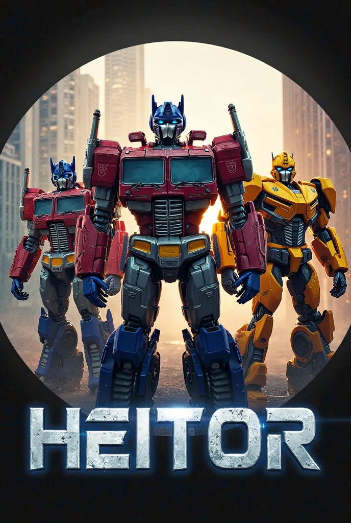 Logo autobots in a cybertribal style