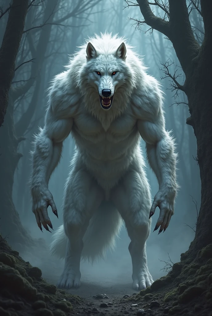 wewulzkz,by Lucas Graciano, digital art, steve argyle, peter Mohrbacher, Davi Blight