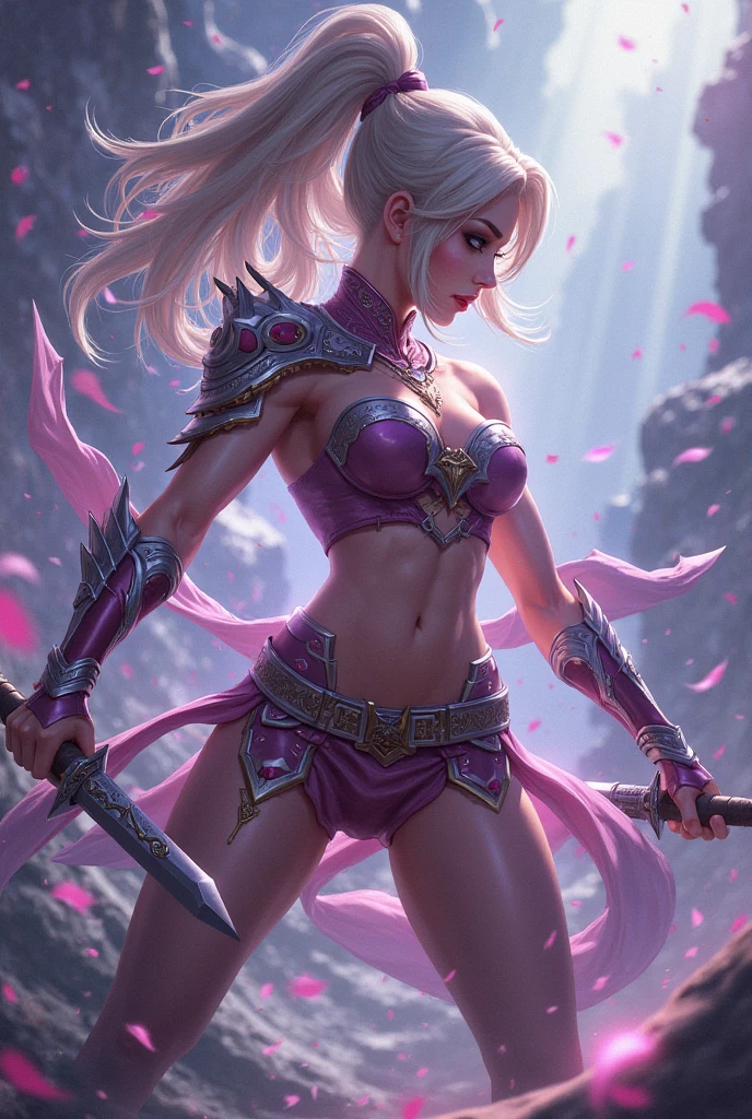 La skin épica de fanny en una pose sexy Mobile Legends Bang Bang 