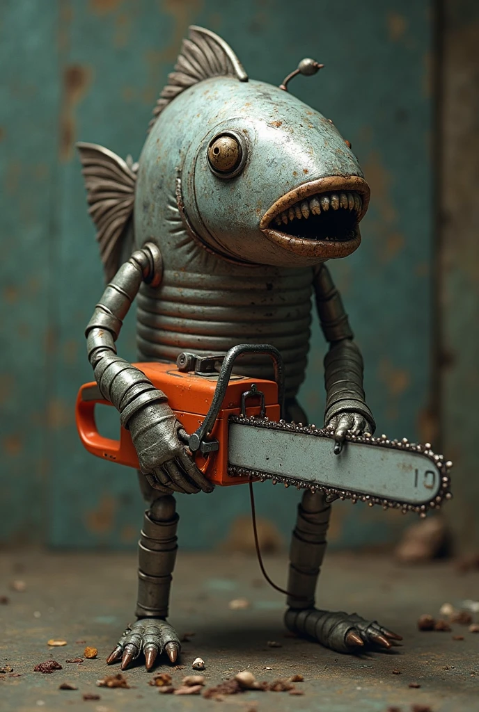 (knitted toy voodoo doll:1.5), (Voodoo Doll in a Junkyard:1.3), (Clothing: mechanic's attire with grease patterns:1.0), (Accessories: enchanted wrench emitting a metallic light, floating rusty car parts:1.1), (background: sprawling junkyard with stacked cars, piles of scrap metal, and an industrial atmosphere:1.2), best quality, masterpiece, detailed soft oil painting, detailed background, dramatic cinematic lighting, soft edge lighting, professional, dramatic lighting, hard edge lighting,
ultra quality, 4k,masterpiece, best quality, 8k, ultra highres, highres, extremely detailed