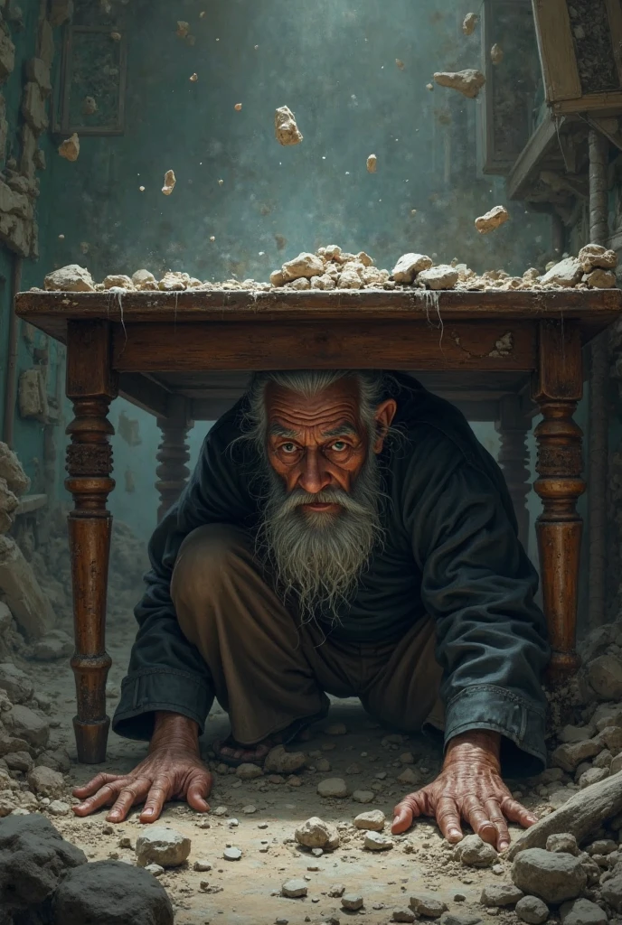 ((Art, professional and artistic photography very close-up:1.4, perfect light and shadows, a masterpiece with beautiful colors:1.5)),((older man crying:1.4 due to loneliness Crying:1.4, looking at the camera ((with tears on his cheeks:1.5)), sitting on a bench, in a square, highly detailed and perfect emphasis on his face with tears, shot of his face:1.4)),((Imaginative scene, beautiful square)),(( perfect, meticulously detailed: 1.4)), ((medium shot: 1.4)), ((Best quality, earthy colors accent with cyan)), ((Masterpiece)), 3D, (Hyper-detailed: 1.3), ( (epic landscape : 1.3)), (Photorealistic: 1.4), 32k.
