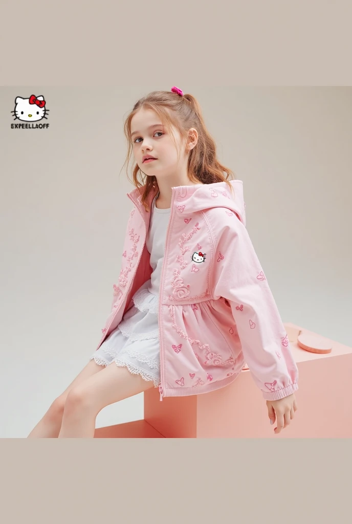 (Top Quality, Masterpiece: 1.1), (Real: 1.7), 1 Child, (One Girl: 1.5), Cute, 7 Years Old, Smiling, (Blonde: 1.3), (Colorful Hooded Raincoat: 1.5), Patterned, (French: 1.6), Ruffles, Fluffy Skirt, Sideways, Hair Up, Rain Boots, City