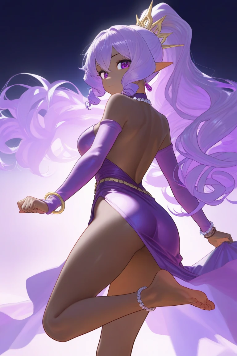 Highly detailed naked cat femboy taking ass picture, silver hair, fluffy tail, glowing orange eyes, highly detailed small penis, voluptuous furry ass with nervous face looking back at viewer, ass pov, in the gym bathroom, cool lighting, sweaty skin,