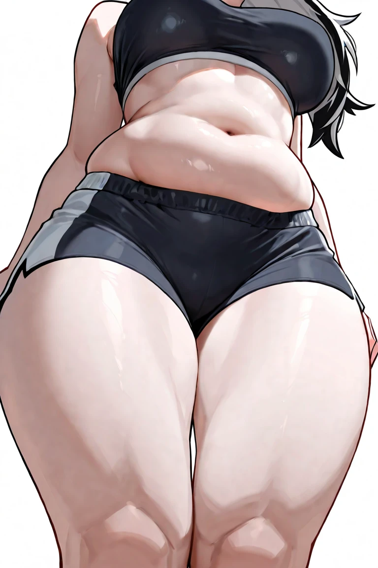 10 year old girl with big thighs in bikini
