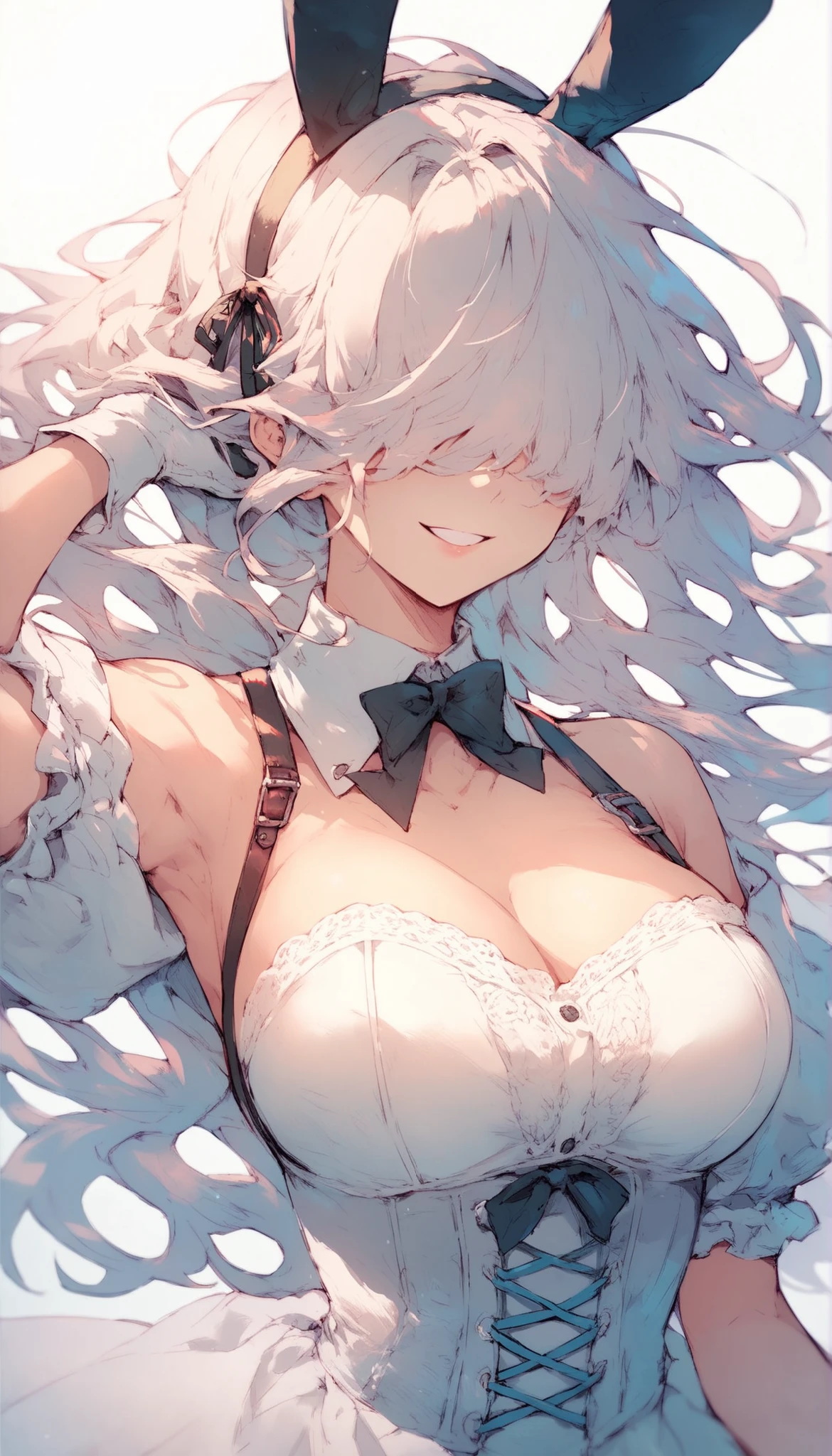 (Low Saturation:1.5),anime,1girl,pov,masterpiece,Awards, high quality,High resolution,HD,4K,8K,high quality,portrait,simple background,closeup upperbody,white clothes,Independently deformed breasts,shruged,viscous paint,(swiping breasts:1.3),oily skin,Slimy Cleavage,(Cleavage Bulge,deformed to flat breasts:1.4),(Medium breasts:1.2),Compressed chest,camisole,Crop tops,(Enhance breasts pose:1.3),sriped strap,perspective,perfect skin,smile,(pale color tone,grayscale:1.4),one point color