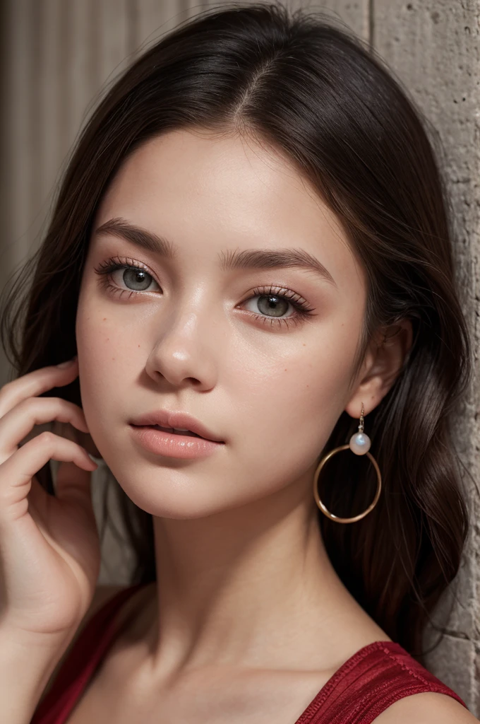 Highest quality,Maximum resolution,8K,A macro close-up photo,Close-up of female lips,Lip texture is clearly visible