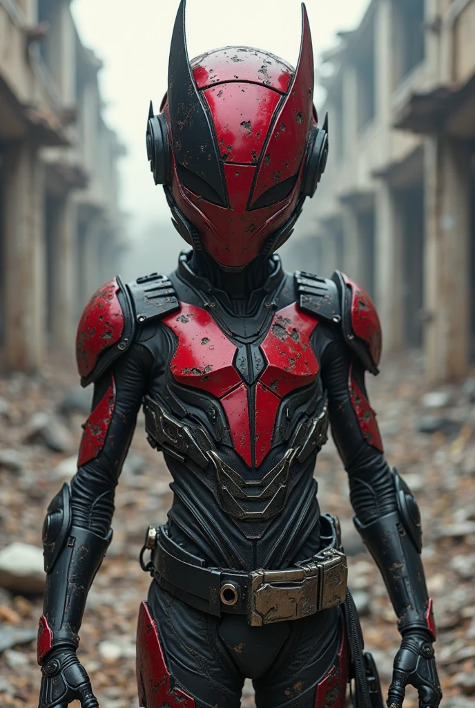 Menino de capacete vermelho e armadura posa para foto, cosplay capuz vermelho, Menino adolescente de cabelos ruivos, armadura vermelha, O Ninja Vermelho, Retrato de Rung, jett de valorant, glowing crimson head, pintura do rosto do guerreiro vermelho, como personagem de overwatch, dressed in tactical armor, traje completo, Armadura Vermelha de Alta Tecnologia, como um personagem de fortnite