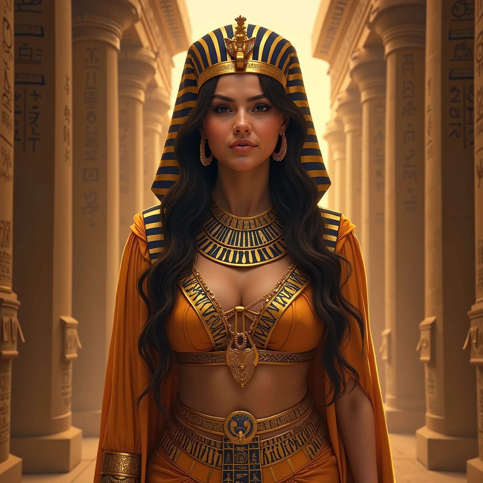 selena gomez wearing king tut