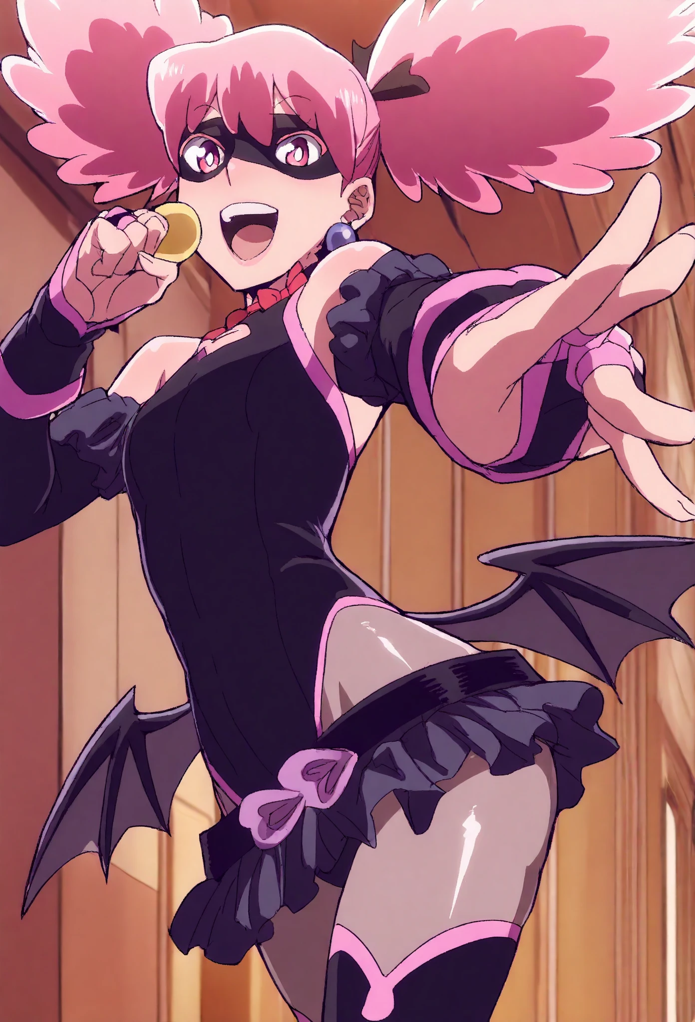 ((1girl)),((alone)), utena hiiragi,(masterpiece), (best quality), (ultra detailed), (best illustration), (best shadow), (absurdities), sharp focus, cowboy shot , dynamic posture looking at the viewer, small breasts, narrow waist, wide hips, wide thighs, round butt, erotic, romantic, (very detailed eyes, lips 1.1), very detailed eyes, eyes, Very detailed face, Very pretty face, height full, beautiful slim figure, femininity, expressive appearance, elastic small breasts, increased sexuality, short hair, purple hair, ahoge, yellow eyes,+.+, hair between the eyes, ((purple swimsuit)),((bikini) ),((cleavage)),((bare arms)), casual,((bare legs)), defined body, perfect and beautiful body, perfect and beautiful, smile, crazy smile, lips parted, fang, saliva, blush, hand on chest, (sexy pose: 1.2), ((solo)), standing: 1.3, outdoors, beach, sea, sunny, clear sky, clouds, looking forward, ((focus on thighs)) , point of view: (from the middle), red blush, perfect anatomy, perfect hands.