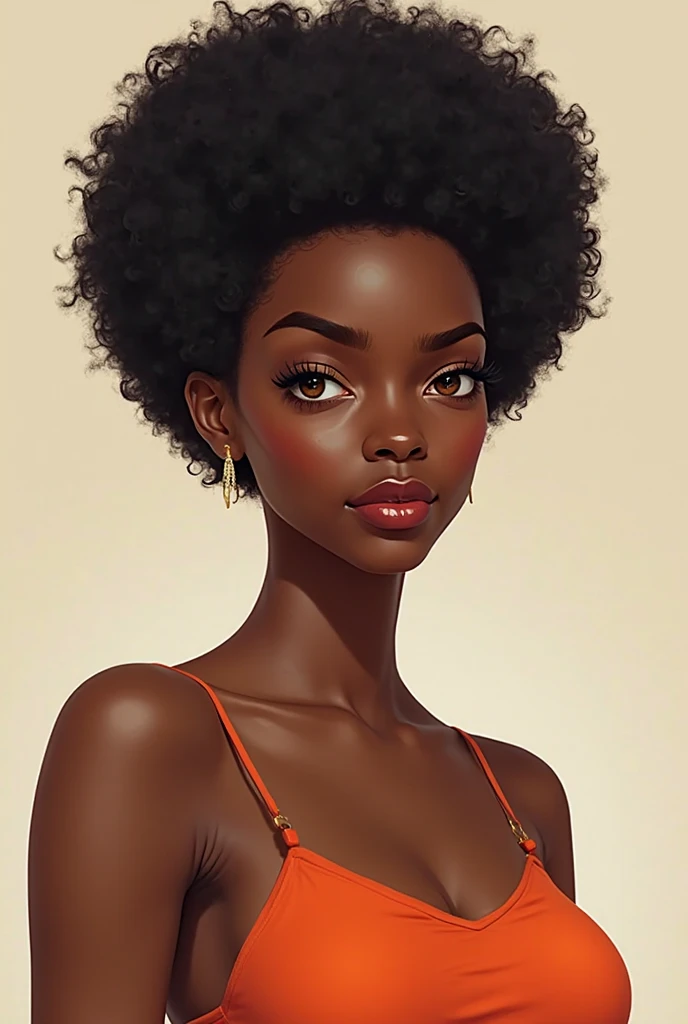 ((African dark skin, Very deep ebony skin)), ((Your beauty is undeniable)), ((Animated cute face)), ((hyper detailed perfect eyes,)), ((cute pose)), ((Language output)), ((seducer )), sexly, (( Tight knit shirt, shorts quadras sexly)), ((Long curly African afro ponytail,)), (( Skinned)), ((squatt)), ((pose sexly)), ((por dentro, academy)), Sharply focused CGI, photorrealistic, high détail, realisitic, work of art, absurdists, best qualityer, HDR, high qualiy, High definition, extremely detaild, 8 k wallpaper, details Intricate, 8k hd, Full HD, (photo realist:1.2), sharp contrast, intense lighting, cinematic lighting, natural lighting, strong light, contra-luz, Global illumination, ambient occlusion