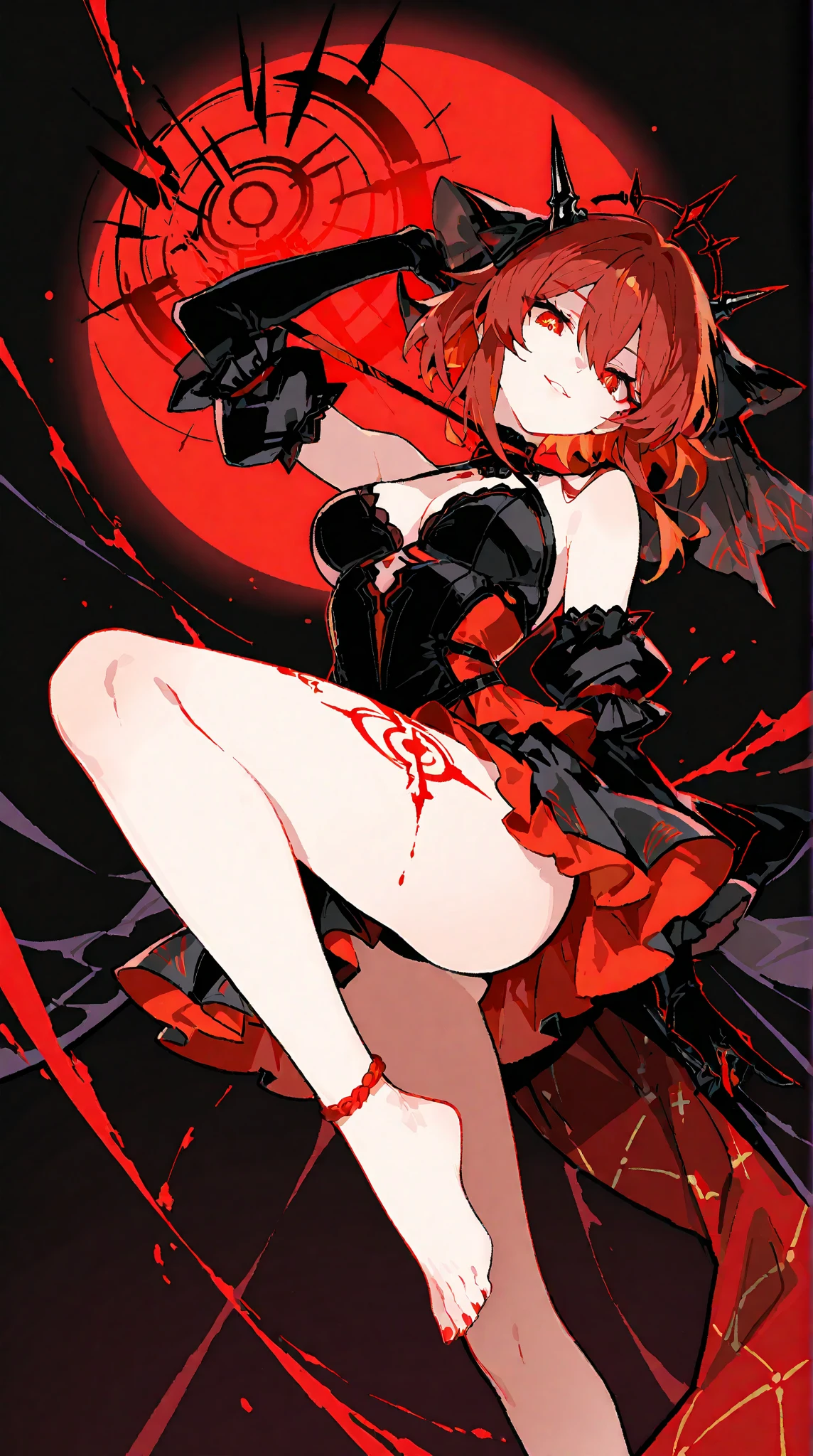 Zombie little girl,With vampire teeth,lie on the floor,exposed胯部,white transparent,凸起sexy的,There are on the street,Watch,Spread the joy of leg presses,Clothes are tattered,There are bite marks on the body,View from the side,pained expression,sexy的,Lordosis and kyphosis,Half-kneeling position,His whole body is covered with blood,crazy,Bite marks all over the body,Skin changes,Grow claws,The main character is biting another ,Grow fleshy wings,Grow a fleshy tail,youth,Junior High School Girl,open,Exaggerated expression,legs spread apart,exposed胯部,Wearing gymnastic clothing,exposed,yandere,Blood-colored clothes,lean down,forward and backward,sexy,charming,Scene,best quality,dark background,loli,Gothic,Have vampire blood,Grow vampire wings,Grow a vampire tail,Sharp teeth,exposed最里面的裤子,Someone pinched my tail.,exposed了舒爽的表情,Blushed,cute,Small,on hotel bed,The body is tied up with ropes,The body lies on the bed,Support your body with your hands,Kneel on the bed with your legs,forward and backward,The body is full of milky white liquid,Bleeding from under my ass,Use your hands to touch the middle part of your lower body,Wearing red clothes,There is no obstruction underneath