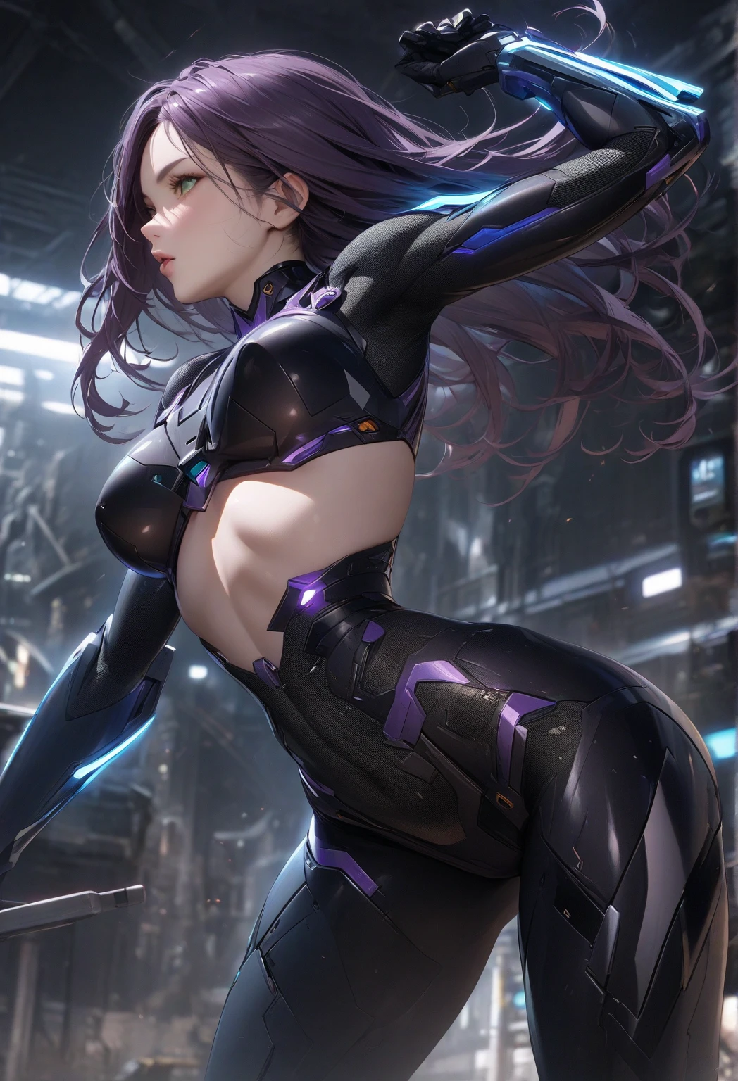 (high resolution, 4k, realistic lighting, vibrant colors), with detailed facial features, including mesmerizing eyes, a captivating smile, and perfectly styled hair. The background features a stunning futuristic cityscape, with towering skyscrapers and futuristic vehicles flying overhead. The entire scene is bathed in warm, golden sunlight, creating a magical atmosphere. Vanilopa's cosplay costume is made of high-quality materials, with intricate details and realistic textures. She poses confidently, showcasing her curves and expressing a playful yet powerful demeanor. The composition of the image emphasizes Vanilopa as the center of attention, with the sci-fi setting enhancing her captivating presence. The overall look and feel of the image are modern and sleek, with a touch of nostalgia for the Star Wars franchise. The colors are vibrant and saturated, with a slightly warm tone, giving the image a lively and energetic mood. The lighting is carefully designed to highlight Vanilopa's features and create a sense of depth and dimension. The resulting artwork is a masterpiece that seamlessly blends fantasy and reality, capturing the essence of the Instagram star in her alluring cosplay.