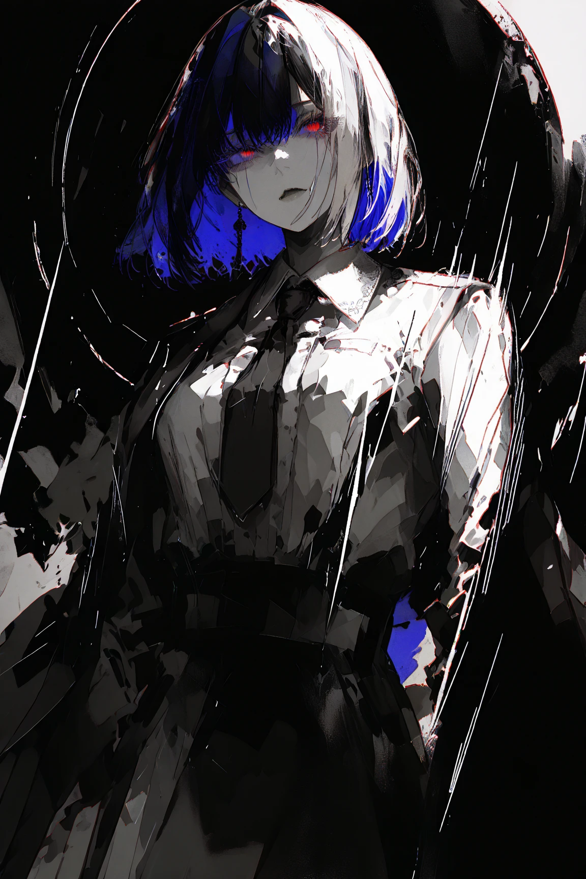 Realistic anime 3 D style, Anime style. 8K, anime realism style, realistic anime artstyle, Photorealistic anime, Surrealism female students, Anime girl in real life, Surrealism female students, style of anime4 K, Guviz-style artwork, Casual pose,((tmasterpiece,best qualtiy)),illustratio,Ultra-detailed 8K,Photorealsitic,Clear focus,A highly detailed,Professional lighting,Colorful detailed,Rainbow color BREAK factory super long shot,with light glowing,Complicated details,Shitu-mecha,1girl stands in front of the audience,Bigchest。