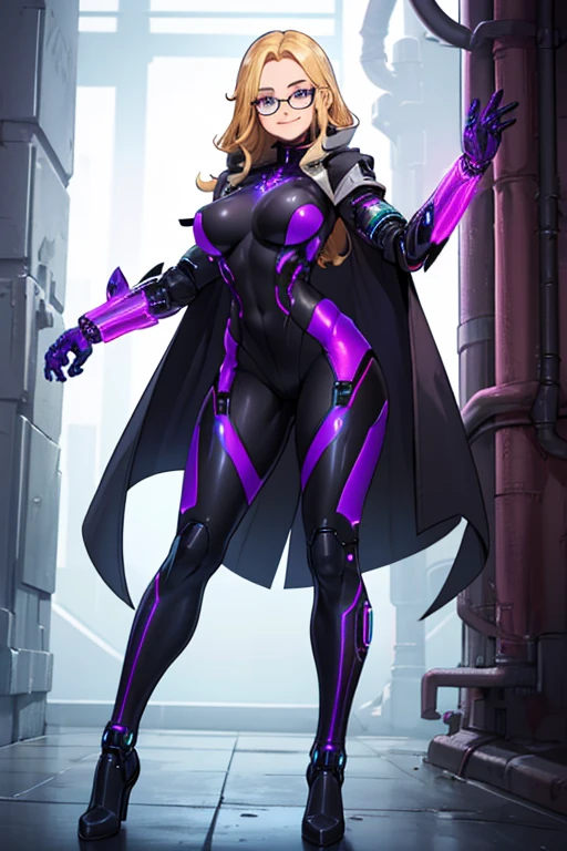 a girl wearing mecha cyber armor,technology bodysuit,smart lines in the costume,cleavage,tech boots,tech gloves,(((dynamic seduction pose))),(mechanized valkyrie girl),full body,high heels,intricate details,hyper realistic,8k,award winning,cinematic lighting,dynamic pose,dramatic colors,complex patterns,futuristic,cyberpunk,chiaroscuro lighting,highly detailed,photorealistic,unreal engine,volumetric fog,advanced rendering, Hand aiming with gun..