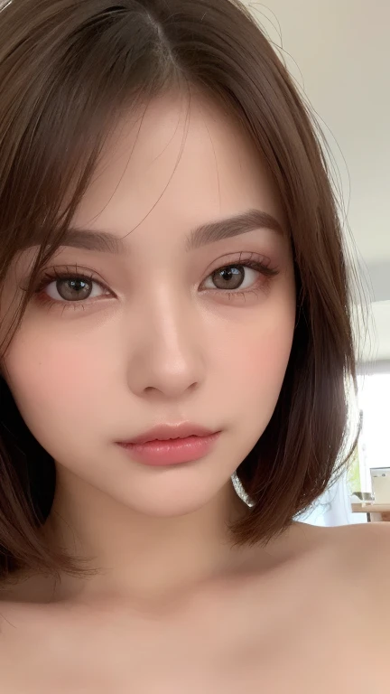 One Woman Beautiful girl with slender abs：1.3（Random hairstyle、Big Tits：1.２）Swimwear、indoor、Ultra detailed face、Detailed eyes、Double eyelids　With fair skin、beauty with aquiline nose