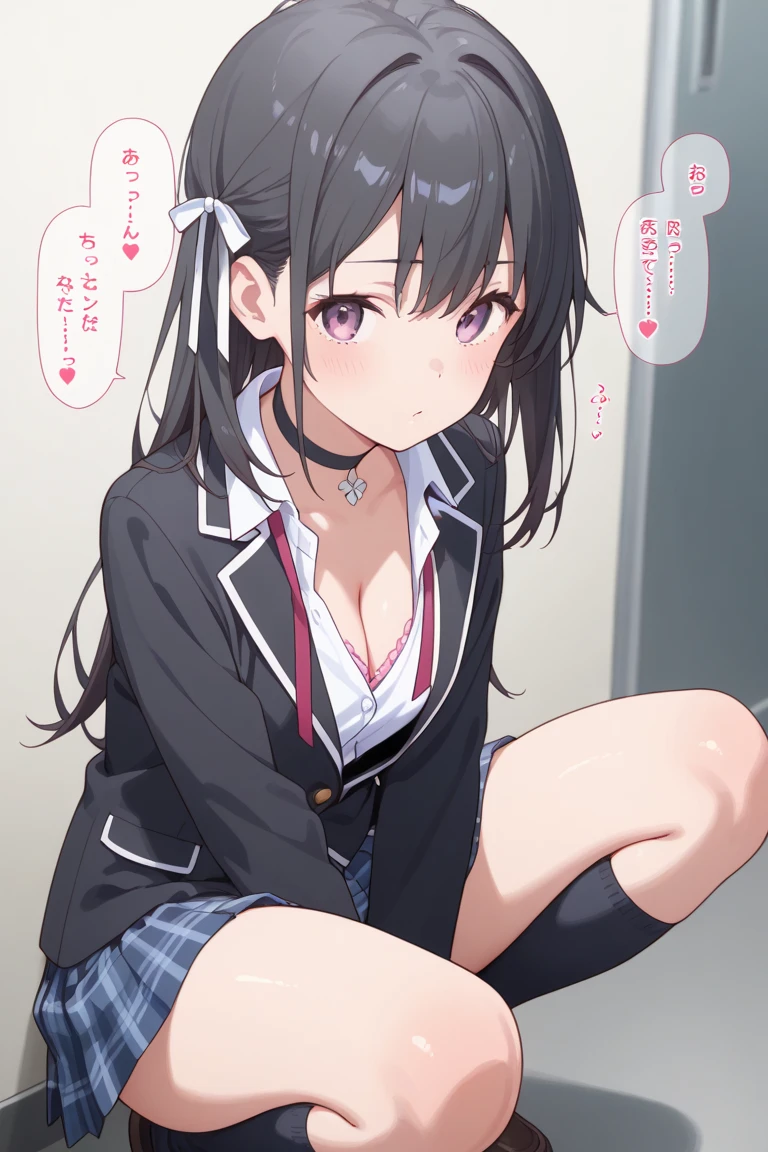 masutepiece, Best Quality,Illustration, Wallpaper, ultra -detail, Little Face Lori、(((molesting)))、Detailed eyes, Complex hairstyle、Sareme、((fear:1.5))、(Teary-eyed:1.5)、(((Cute underwear)))、(doress)、ample breasts、((Morester))、((Girl being taken off her skirt by a man))