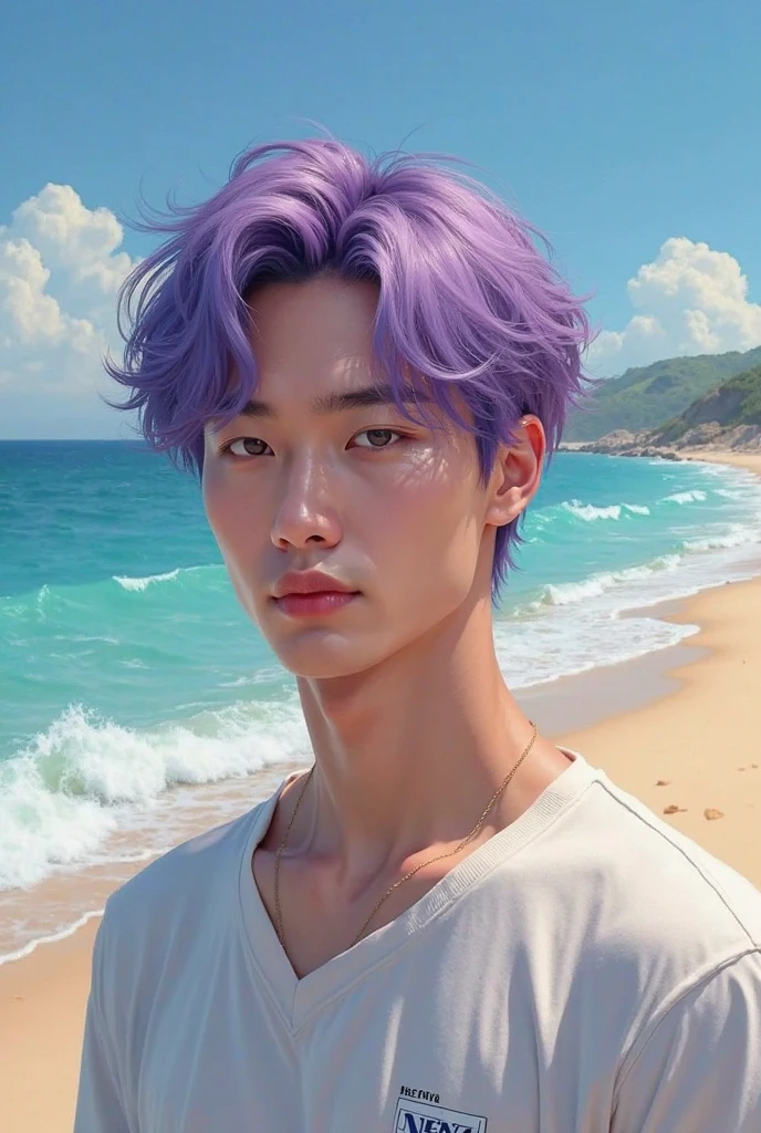 arafed man with a tattoo on his chest and chest, an epic non - binary model, smooth purple skin, inspired by Anthony Devas, young handsome pale roma, non binary model, detailed skin, inspired by Yanjun Cheng, shirtless :: high detail, inspired by Aleksander Gine, inspired by Adrian Zingg, smooth blue skin, pale blue skin