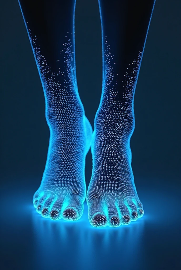 Cortana&#39;s feet from the Halo series more detailed and in underwear, Stupid, foot fetish, sole of the feet 