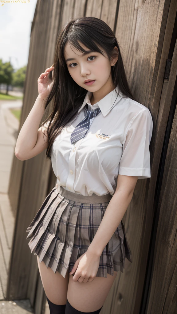 Cute Girls、high school girl、See-through、mini skirt