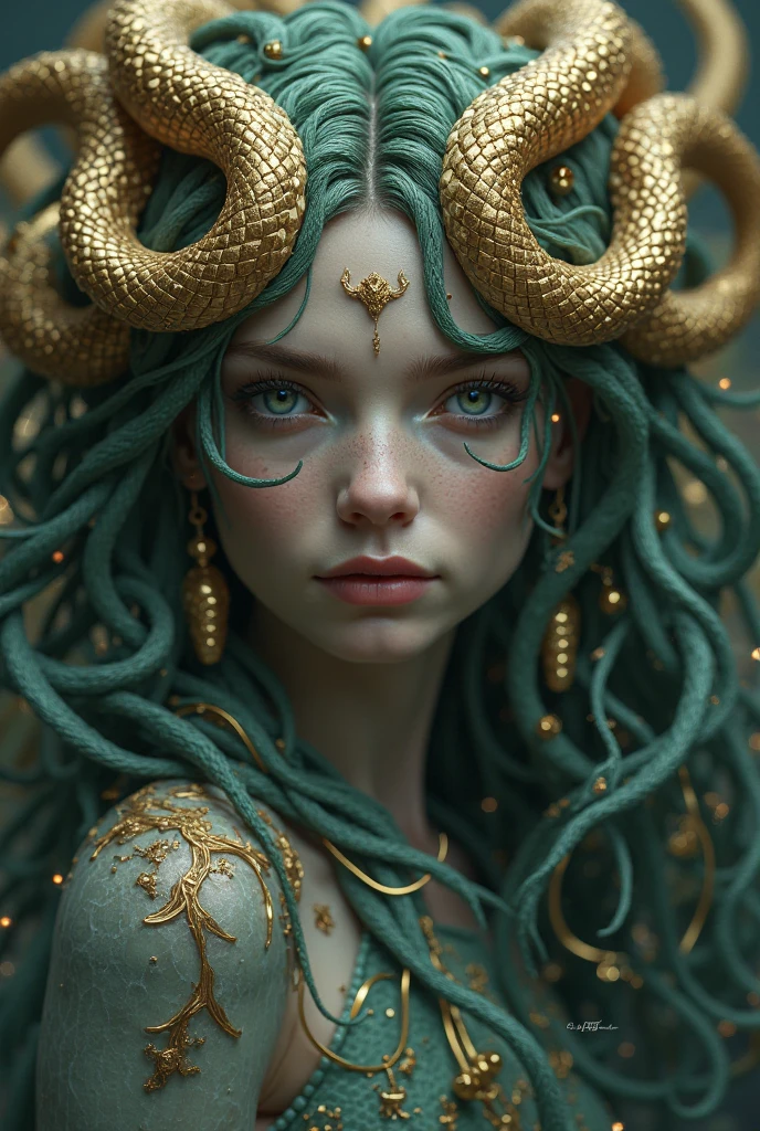 Queen Medusa girl shoes maker 3D image world best