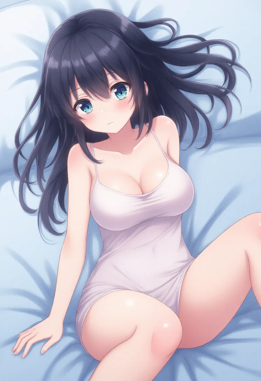 Chitanda,只有一个beautiful girl,Purple Eyes, Black Hair, Natural straight hair, Straight bangs,Extremely refined,open your lips,Face is so red,Very white skin,Skin as delicate as porcelain,Glowing skin,big eyes,Flowing long hair,beautiful girl, Like a dream,Slim,Slim waist,Soft, (Sensual), (Kawaii), Dream quality,Sweaty and sweaty,Wet skin,Side breasts,snowflake,Playing in the snow on the snow mountain,Looking up,Looking up,Sit down with your legs folded,Thighs clamp hands,It's covered in water,Hands reach into your pants,White transparent dress,Profile,(Completely naked),Gluteal groove,The outline of the breasts is visible through clothing,Completely naked的背部,nacked hip,very close,Deep V neckline,Loose neckline,Beautiful big breasts,No pants,nopan,no pants,Bare shoulders,There are no shoulder straps,Exposed collarbone,Delicate clavicle,Delicate hands and feet,Bare neck,There are no clothes around the neck,Bare thighs,Exposed groin,Camel toe,extremely shy,Ultra-high resolution, (masterpiece:1.2, best quality), (Delicate and beautiful eyes: 1.2), (Beautiful and delicate face)