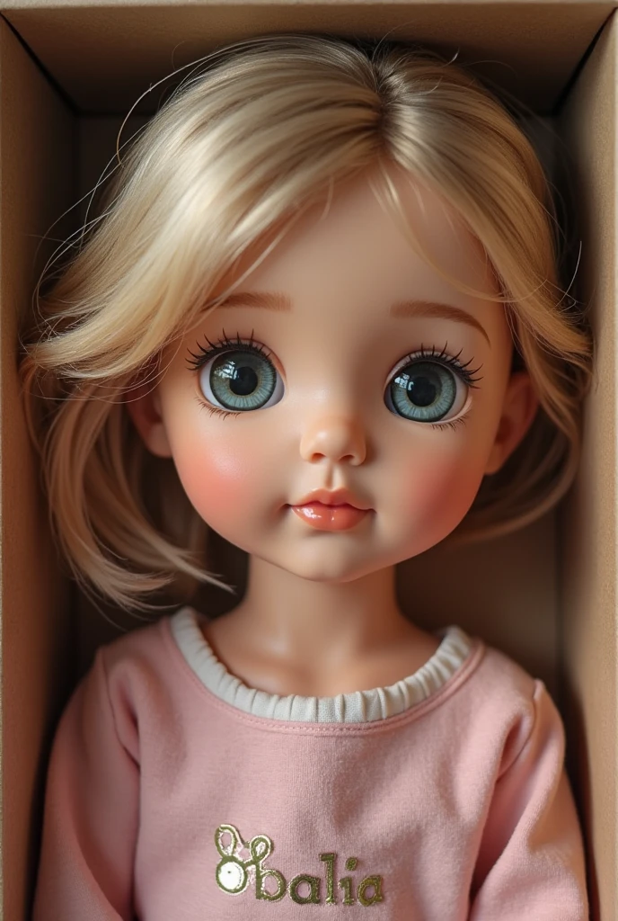 Large eyes, normal eyes, no collarbones, smooth
