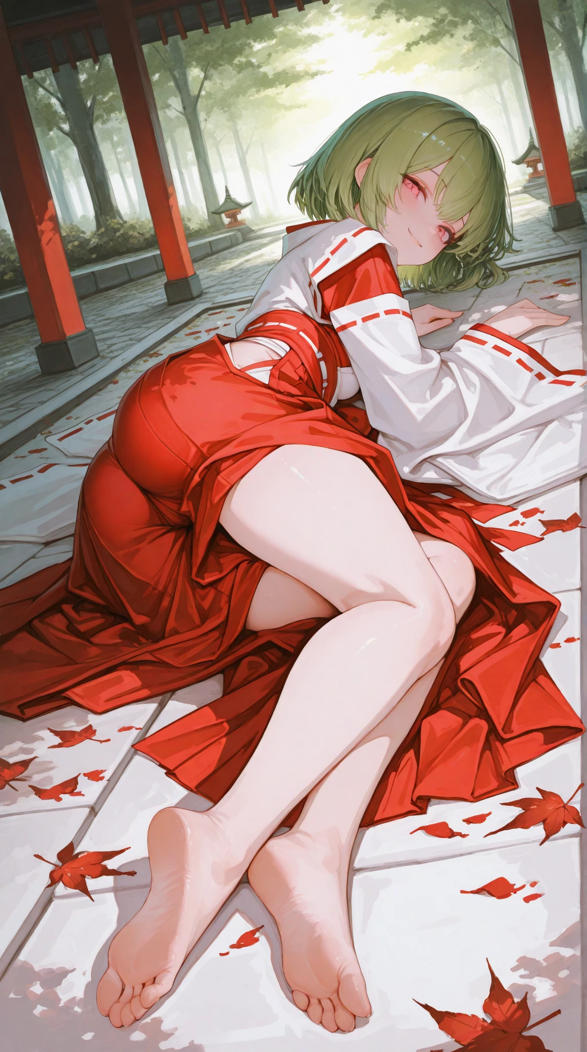 masterpiece, best quality, 10years old, lying on street, dirty, kimono, sandals, ((gangbang)),from above, dead girl, gray skin, pale skin, shadowing face, pale face, (midnight, dripping semen), bukkake, cum in pussy, full body, looking afar
