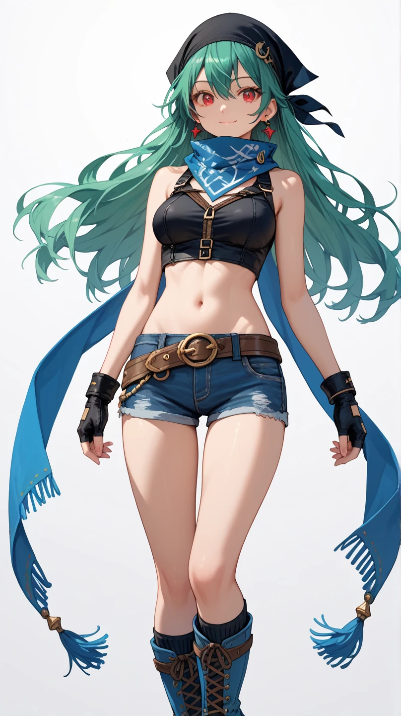 masterpiece, best quality, high resolution,
A1, CowboyClothing, 1girl, solo,
<lora:FGOKukulcan:0.9>