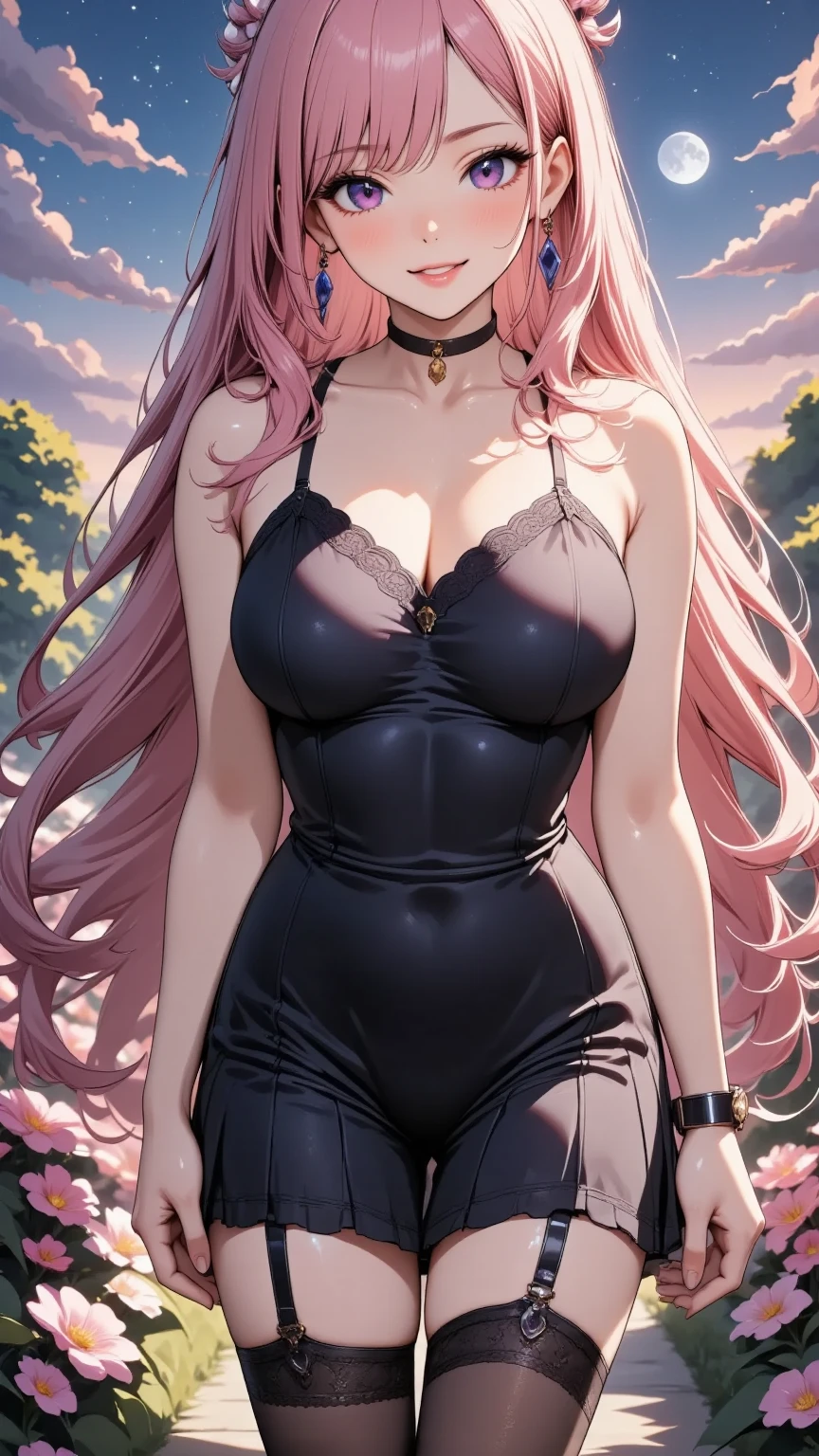 (8k, Highest quality, masterpiece:1.2),\(Eye details\),\(Facial Features\),(\(Garment Details\)\),(Huge boobs), Super Mini Skirt,Pink Sailor Suit,(Face Focus) ,((非常に精細なCG Unity 8k壁紙,Huge Ass,Very detailed,High resolution,Absurd,Beautiful Eyes,Ray Tracing,Dramatic Shadows,It is detailed,Elevation,Hyper Detail、)),(1 girl:1.3),(alone),Lolita Women, Mature Woman,Thick and tight,Big Body Type,Pink Hair,Twin tail hairstyle,Pink Eyes、lingerie、See-through bra、Lace panties、
