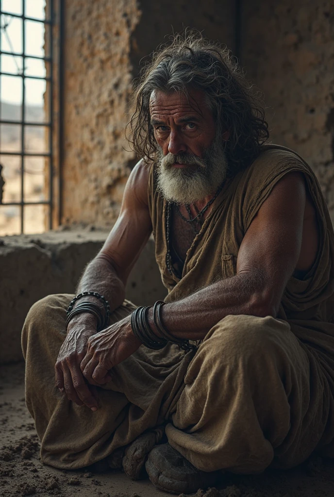 ((Art, professional and artistic photography)),((PPP:1.5, special focus on her face, detail of crying:1.4)), ((perfect light and shadows, a masterpiece with beautiful colors:1.5)), ((older man crying: 1.4 out of loneliness Crying gesture: 1.4, looking at the camera ((with tears on his cheeks: 1.5)), sitting on a bench, in a square, highly detailed and perfect emphasis on his face with tears , shot of his face the old man looks at the camera:1.4)),((Imaginative scene, beautiful square)),((perfect, meticulously detailed: 1.4)), ((Best quality, earthy colors accent with cyan)), ((Masterpiece)), 3D, (Hyperdetailed: 1.3), ((epic landscape: 1.3)), (Photorealistic: 1.4), 32k.