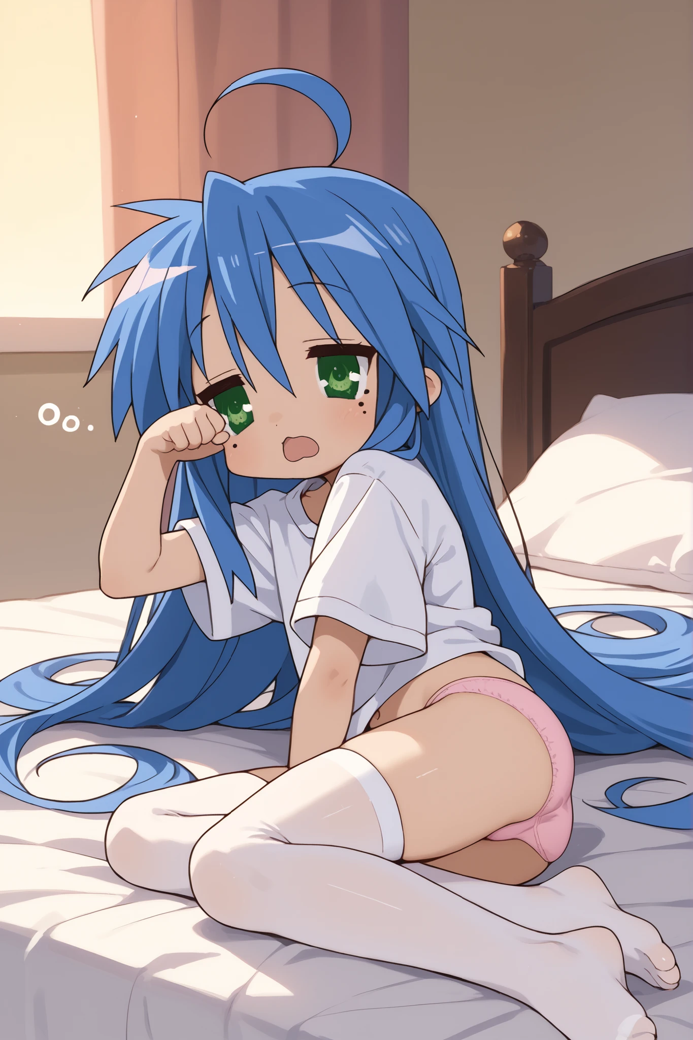 NSFW,masterpiece,Highest quality,High resolution,Super detailed,Shiro \(no game No life\),Long Hair,Multicolored Hair,Hair between the eyes,Gradient Hair,Yellow Eyes,Flat Chest,Summer Dresses,train,(Oho face),Embarrassed,blush,Leg spread,excited,orgasm,Falling into Pleasure,Climax,Squirting,Ahegao,Roll your eyes、squint,One man,(Having sex),(Molester)