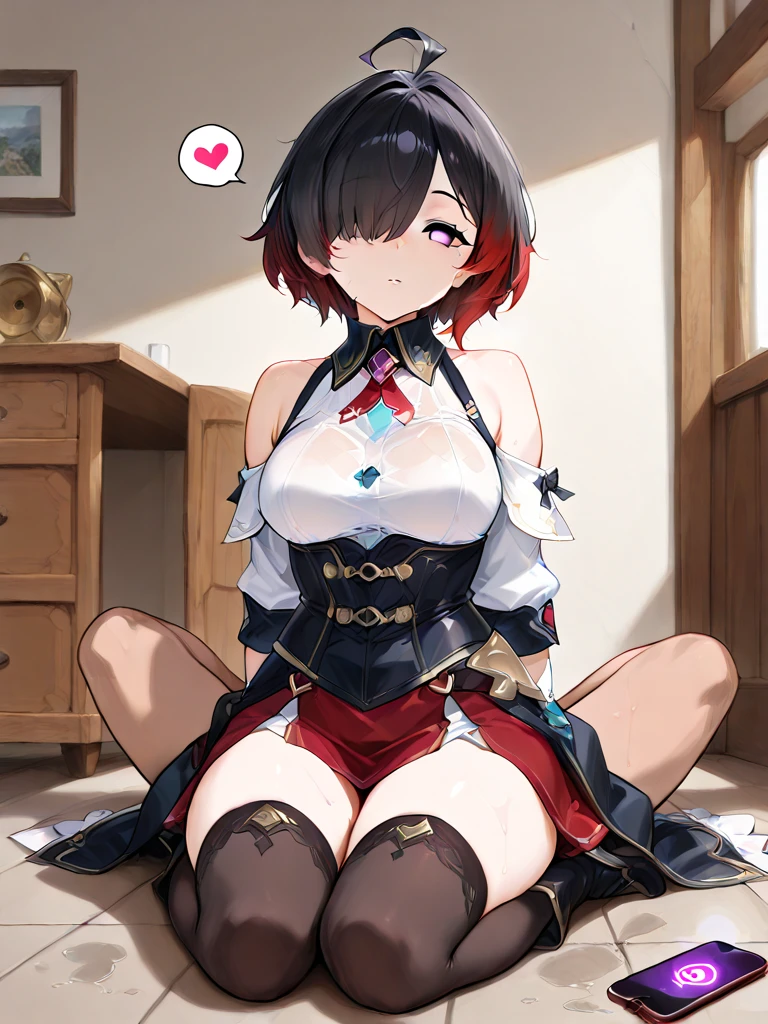 Nsfw,((dwarf,toddler body)),megumin,1girl,solo,,blush,bangs,brown hair,black hair,red eyes,hat,navel,((shaved t,((Permeate pee panties)),((Staineds)),((foul panties,s,(((feces come ou)),(massive love juice),((spread pu),((spread big wide anus)),((rectum cot anus)),