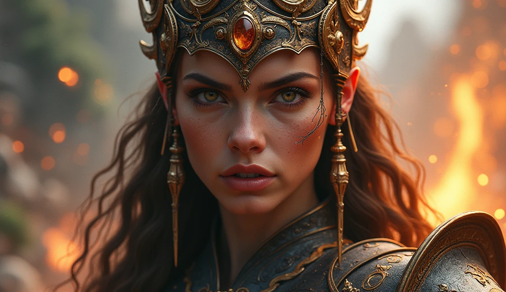 very beautiful knight (photo realistic:1.6), ultra detailed, young woman, uplight, school wear, mask