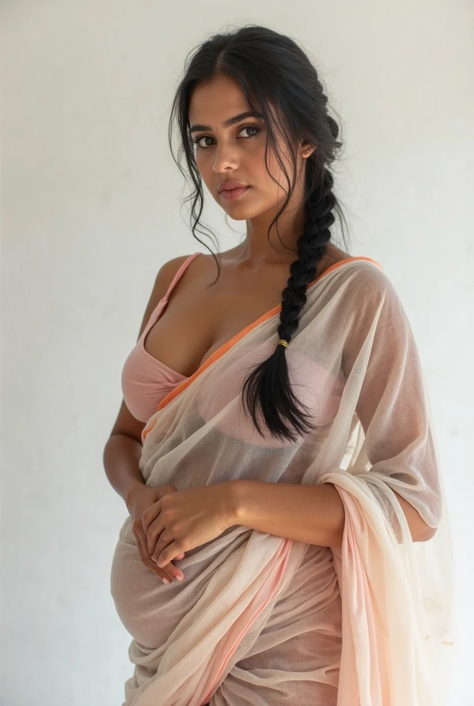 Indian girl profile pic with full dress