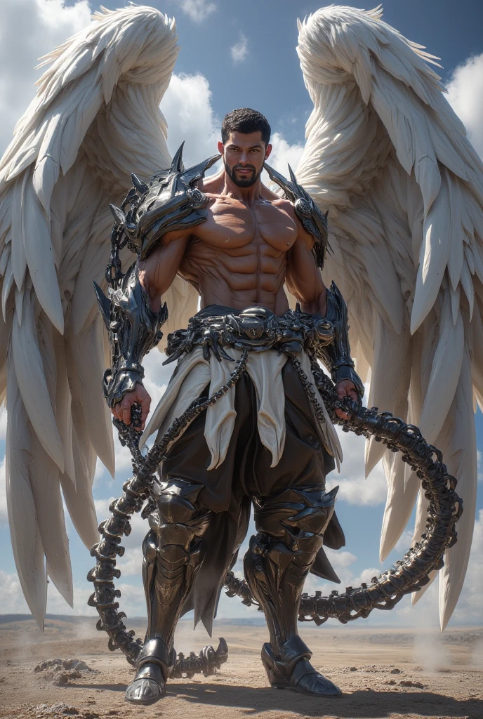masseter membrane、well built、put on eyes、Have a pair of huge open wings，largeeyes！largeeyes！Straight nose！largest wing root，Has a pair of white feather wings、35yo、gay twinks、scantily clad、Brush cut！Nod and pull your head five times！！outdoor sports board！(High detail 8K)Dark skin！raise your eyes！open your eyes！ ((realistically)), Sexy white silk fabric！Raised sexy！[Dressed in white silk flowing fabric worn by sexy Romans！The cathedral has stained glass]! !!!dermis, [ Short hair details, Shaved on both sides, silvery white ]!! ultra - detailed, Best quality, Strong light illumination, Focus sharp, theater audience, The upward lens  closer to the body, (( Lean Body Fat 15%，Short hair details！ shave the sides short, silver whey health, My chest  hairy, bodyhair, , Showing hairy armpits, furry legs, silber hair,)), Full body lesbian, Muscular Jigachad, Super buff and cool, aged 40, shaggy, a screenshot by Adam Dario Keel, reddit, photographyrealism, , and face, artem, Bigchest, Upper part of the body, Fluffy, Muscle tissue, attractive male, hairy bodies, Gigachard The Art of Muscular Abnormality, New row added, Tanaka Ryu HD, fukaya yuichiro, Yoshifumi Ujima, akikazu mizuno, style of kentaro miura, Shen Hangga, shin-hanga, yoshida , Tanaka Ryu HD, New row added, fukaya yuichiro, Yoshifumi Ujima, akikazu mizuno, style of kentaro miura, Shen Hangga, shin-hanga, yoshida, Hideo Minaba, Chad handsome charming male，side ，Inspired by the realistic photos of Ludovit Fula, placed in a, sweaty abs, Well-defined abs, attractive body, flowers growing out of his body, [ silber hair ]!!, muscle men, tear drop, There are abs, Muscular men tangled together, six-pack, [ defined abs ]!!, sexy muscular body, Muscular torso,Strong masculine characteristics,35yo，Tony Leung, :: sport, 32years old, masculine pose, David Gandhi, 35yo, male model, Sold for 50 years，Zhu Yilong, attractive male，Side Body("！, large bulge ":1.2),(dynamicposes:1.1), A masterpiece of the thighs, Best quality, A high resolution, closeup portrait, malefocus, solofocus, of a man, Sold for 50 years, The erection、Ai Jia、low angle hairstyle, Grow a beard, weight loss，Stay healthy, My chest  hairy, bodyhair, , Raised sexy，Showing hairy armpits, furry legs, little beard, model poses, Surprising composition, Front view, HighDynamicRange, Bad laughs， , Eight-pack abs, Abs hair，, raise your hands high, Short hair details, Shaved on both sides, silvery white, Grow a beard, spark of light, Sexy big bulge！，There are small protrusions in the abdomen, the detail, Belly and hairy belly are complicated， 8K post-production，muscular character, Strong masculine characteristics, Muscular man pictures, Bulging muscles, muscle men, muscular thighs ８ｋ high detal,电影灯光, hyper realisitc, high detal, Anatomically correct, ctextured skin,!high high quality,wide wide shot！The best quality in the whole body, A high resolution, tmasterpiece, Guy、Muscular、Short hair details、NSFW、Spacious size、Authentic texture、Upper part of the body、large bulge、、soles of feet、wastelands、training