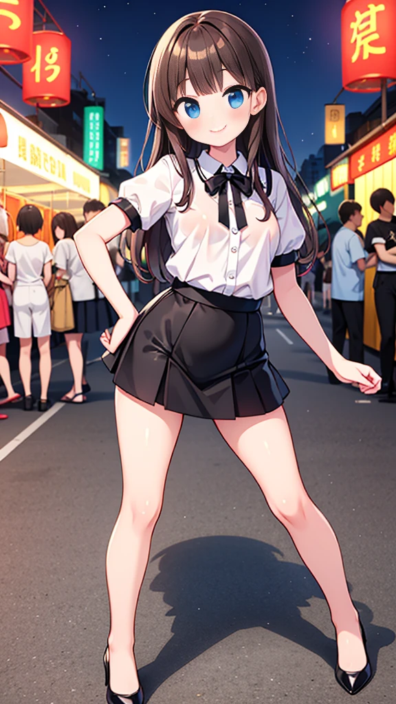 woman,14 years old,,city,night,(((white and blue tight miniskirt bodysuit with a lot of sperm))),,open mouth smile(())(See-through),(()),((Nariko Saten)),blush、surprised face,((())),((turn around and look back))(wet with sweat a lot of sêmen)(esperma no vestido), semen no vestido, reiupa com esperma, roupa, com semen, semen, esperma