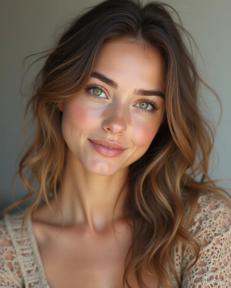 A beautiful girl is characterized by an attractive face, well - SeaArt AI