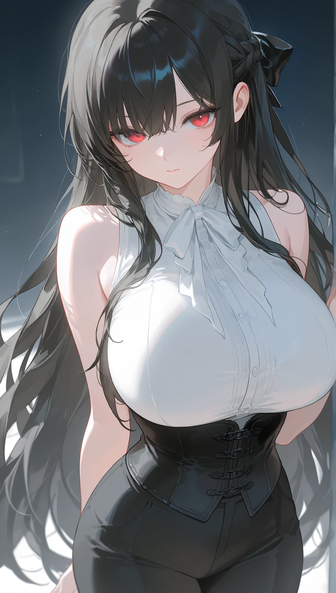 hu tao, 1girls, 独奏,cleavage of the breast, shcool uniform, office backdrop, black skirts, pleatedskirt, brown-eyed, Flower pupils, mediuml breasts, long haired, Morena, 独奏, long haired, ((nmasterpiece)), inside room, Blushlush, sexyposture,(long twintail)),No Panty,Open your legs,Vaginal opening valgus, Lateral breast exposure, Chest exposure, Scratches ,Vaginal opening, The legs are spread apart,Scratches,The vaginal opening is exposed,Vaginal opening valgus
