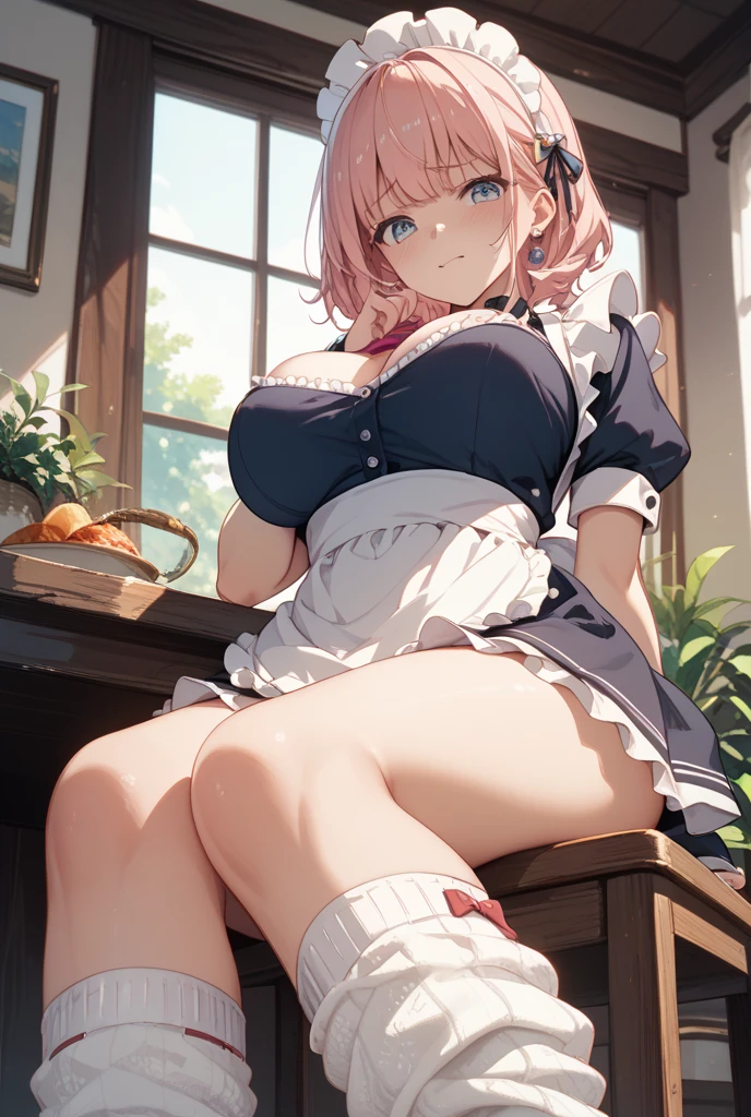 table top、High resolution、2 people、2 peopleの女の子、twins、2 peopleの可愛い女の子、big and full breasts、naughty body、underwear only、See-through、pink lingerie、throw、sit on the seat、Look up at me、confused face、blush、black pantyhose、female shape'Private parts are clearly visible、I can see the nipples、navy check skirt、micro mini skirt、very short skirt、trainの中、train、molestation、being touched by a man、Many people々、in the crowd、Man sitting next to me、The guy also touches my thighs、open your legs、No panties、put the chest on the tray、nipples are transparent、bakery、waitress uniform、beret