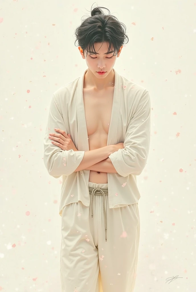 ((masterpiece)), ((hires20)), ((full body shot)), ((((a naked Korean man)))), ((K-pop idol)), (((Korean hairstyle))), gay, ((detailed erect and testicles)), big erect, (big testicles), (((whole body))), double eyelid, beautiful eyes, (((blunt bangs))), fringe, cute face, sharp nose, round face, ((solo man with short hair)), heart shape face, (((((male only))))), ((completely