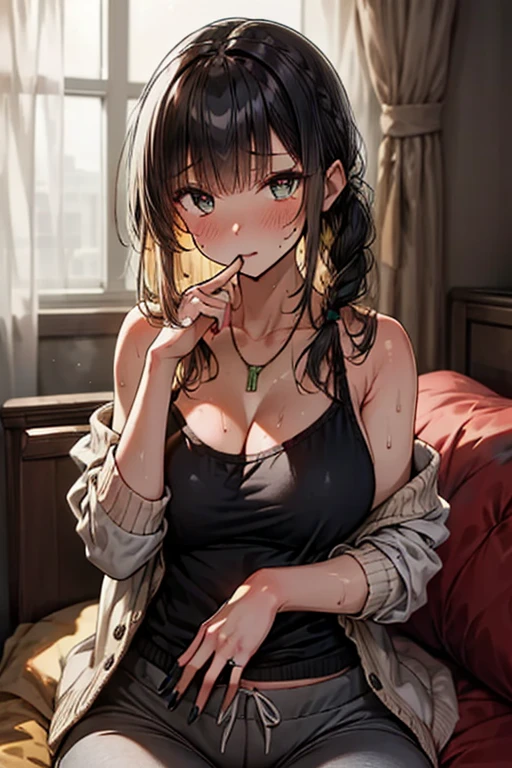 Super detailed(eye:1.7),highest quality、Best image quality、Bar lounge sofa、Beautiful valley、Disheveled clothes、thin、Humiliated face、Dog Pose、Super detailed、Small breasts、Light Particles 0.5、Moist eyes、lick、Open your mouth、Sticking out tongue、dripping cloudy saliva、Small face、Up ponytail、Sing Karaoke、boyish、18-year-old female college student、Off-the-shoulder spring outfits