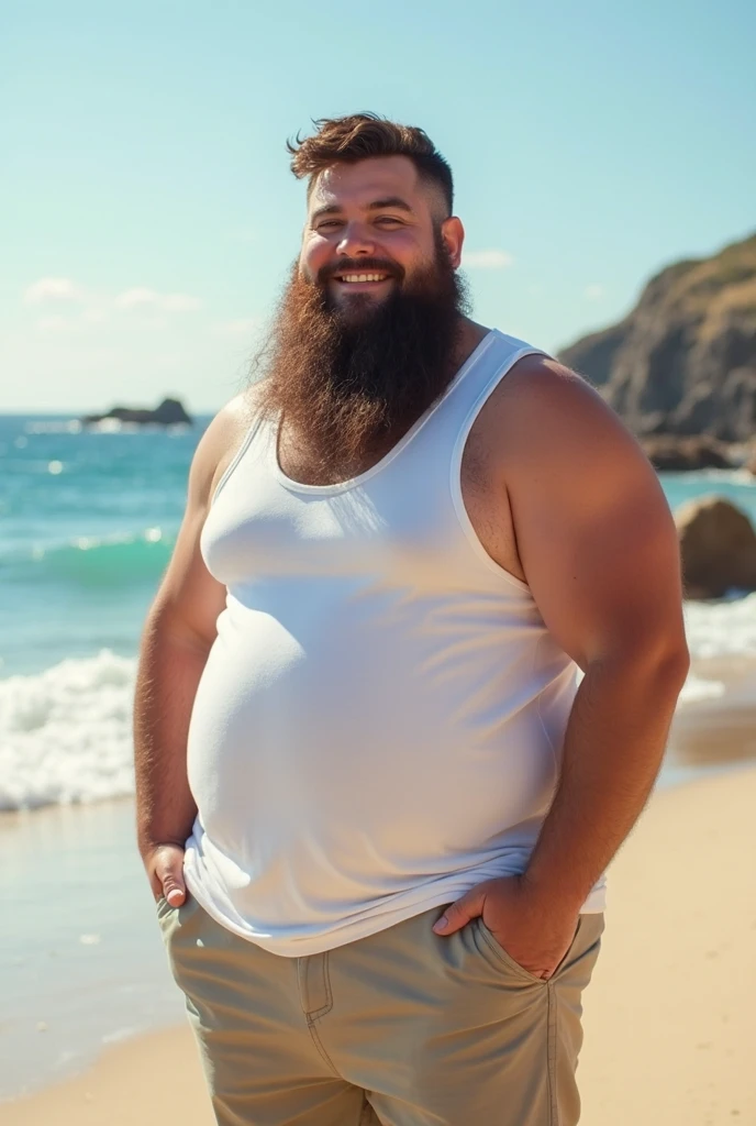 wearing prescription glasses, cabelo cortado no 1 na lateral. He gestures by making obscene gestures with his hands, (Cabelo loiro ou grisalho), rosto com pouca barba e pouco bico de, Rostos de diferentes nacionalidades, Jovem de 67 Anos, plump, chubby, extremely thick thighs, large belly, wearing only white swim trunks, vermelho,vcinza ou preto ou branco ou vermelho. He doesn't wear clothes. . He's gesturing with his hands. He is sitting on the luxurious chair. He holds a cell phone in his hand. (((He wears a gold watch on his wrist. He wears several Nordic bracelets on his wrist.. He wears a Nordic chain around his neck or he wears a gold chain around his neck. wearing sunglasses. wearing hat, wearing cap. hand on groin, (hand over groin), (hands close to the groin area). scratching the groin )))