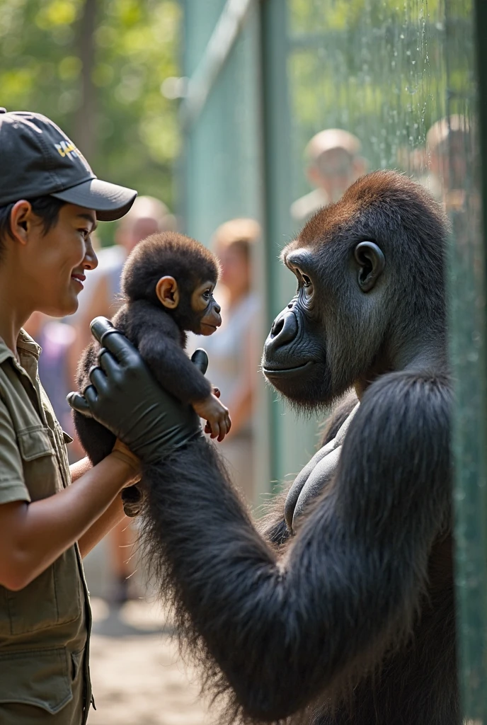 Gorilla with Colombia shirt