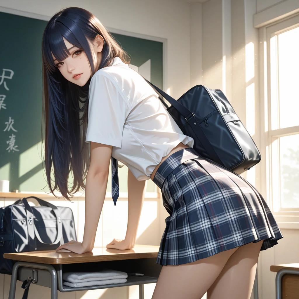 Schoolgirl bare feet --auto --s2